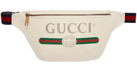 white fanny pack gucci|Gucci fanny pack price.